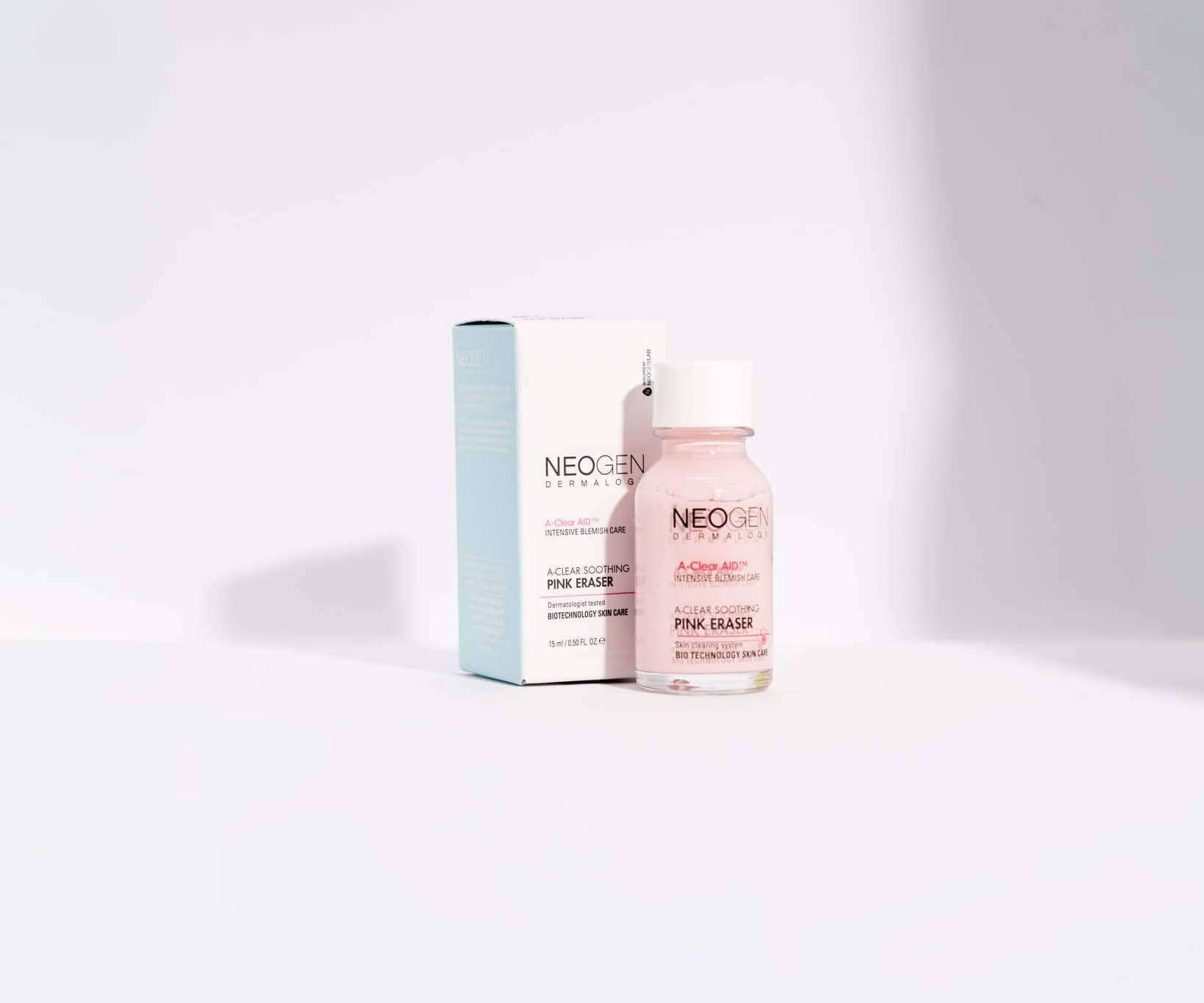 Neogen pink eraser