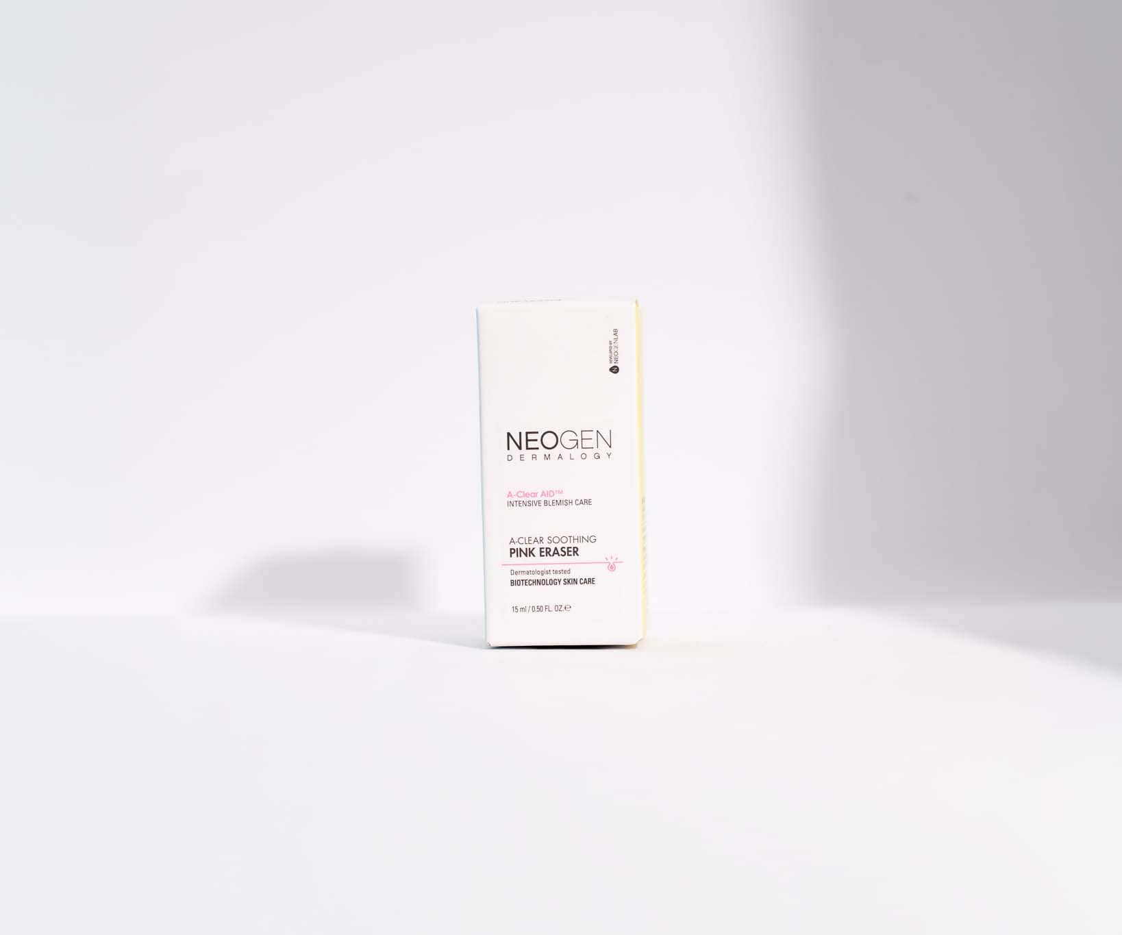 Neogen pink eraser